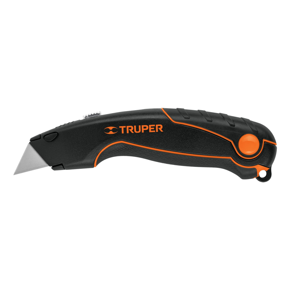 Navaja retráctil 7' cuerpo de aluminio, TRUPER NM-6