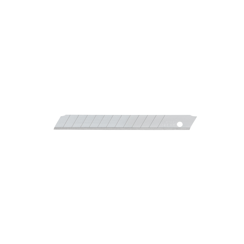 Estuche con 10 cuchillas SK4 de 9 mm para cutter, TRUPER REP-CUT-5