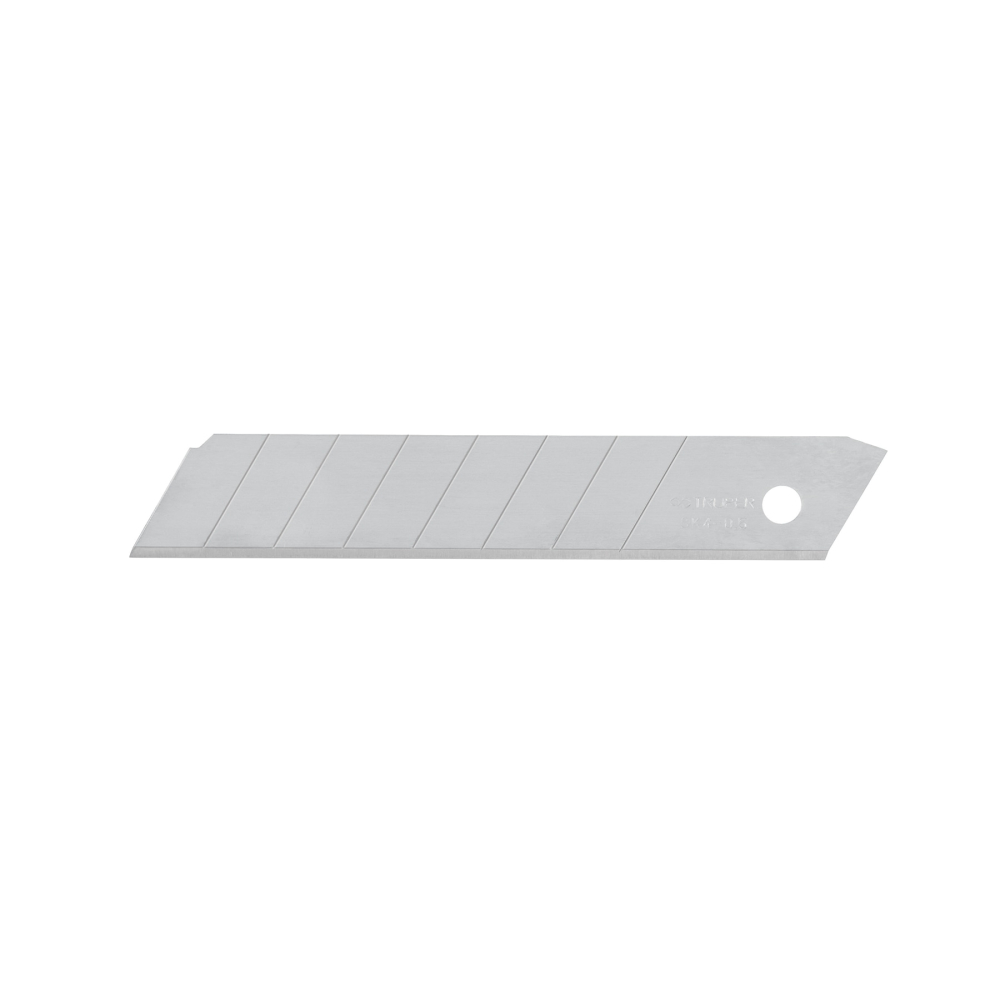 Estuche con 10 cuchillas SK4 de 18 mm para cutter, TRUPER REP-CUT-6