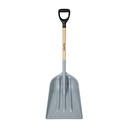 Pala sanitaria cabeza plástica, puño 'Y', mango 27', Truper PAPLA-12