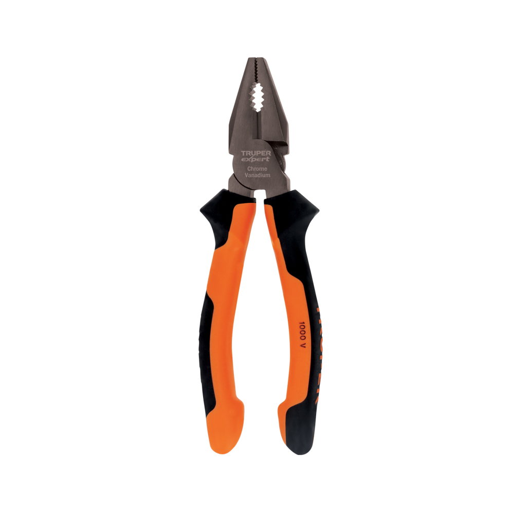 Pinza para electricista 7' alta palanca, Comfort Grip,EXPERT T201-7X
