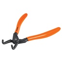 Pinza para cerrar anillos de retención 7', punta 90°, TRUPER PA-367