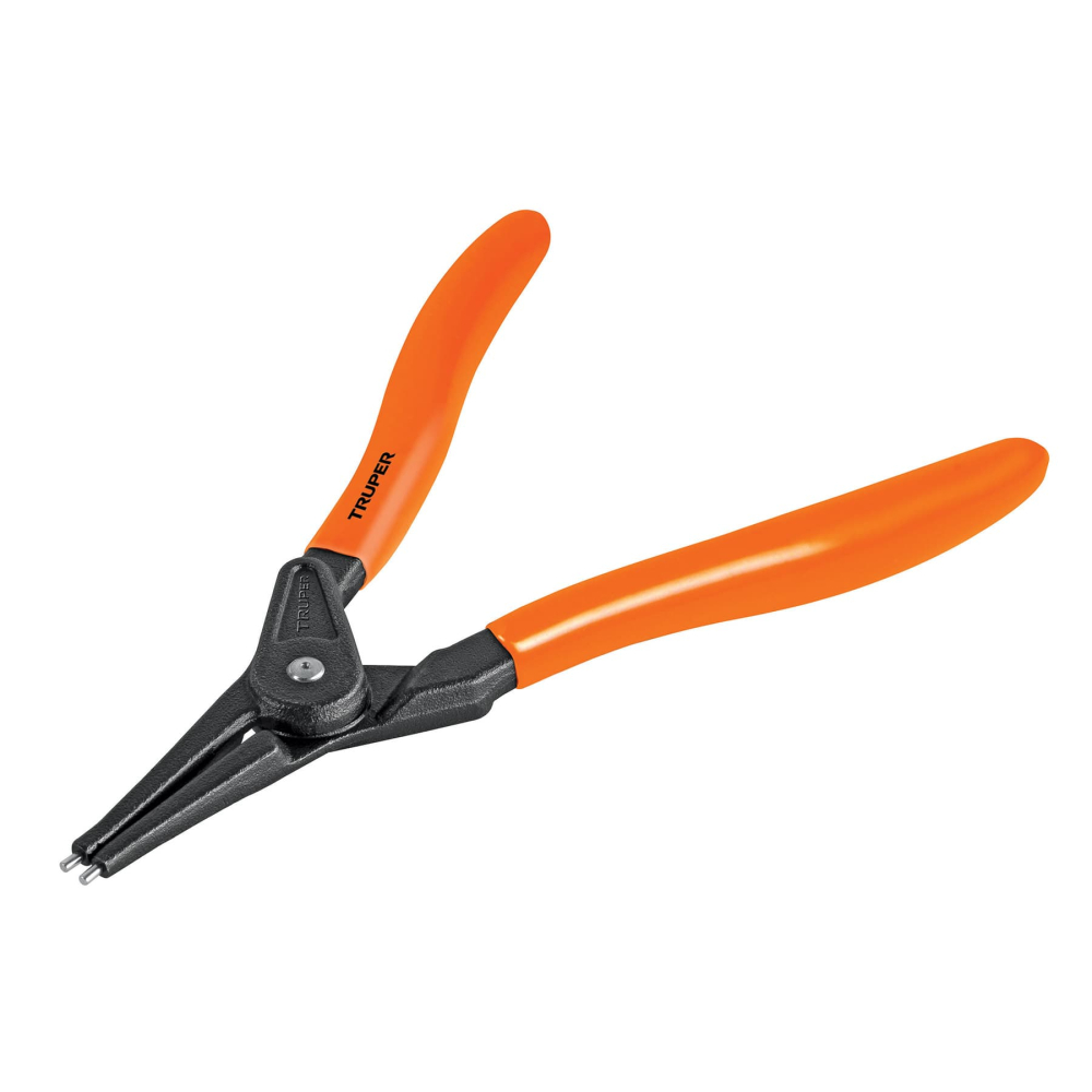 Pinza para abrir anillos de retención 7',punta recta, TRUPER PA-368