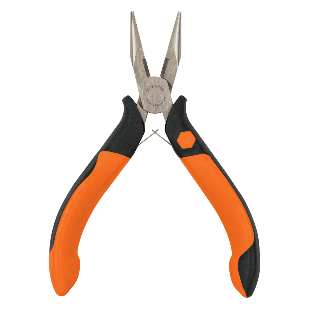 Mini pinza de punta y corte 5' mango Comfort Grip, TRUPER PM-PU4
