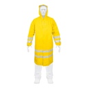 Gabardina impermeable doble capa con reflejante, G, TRUPER IM-REF-L