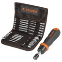 Desarmador tipo matraca con 18 puntas y 6 dados, TRUPER JDM-26