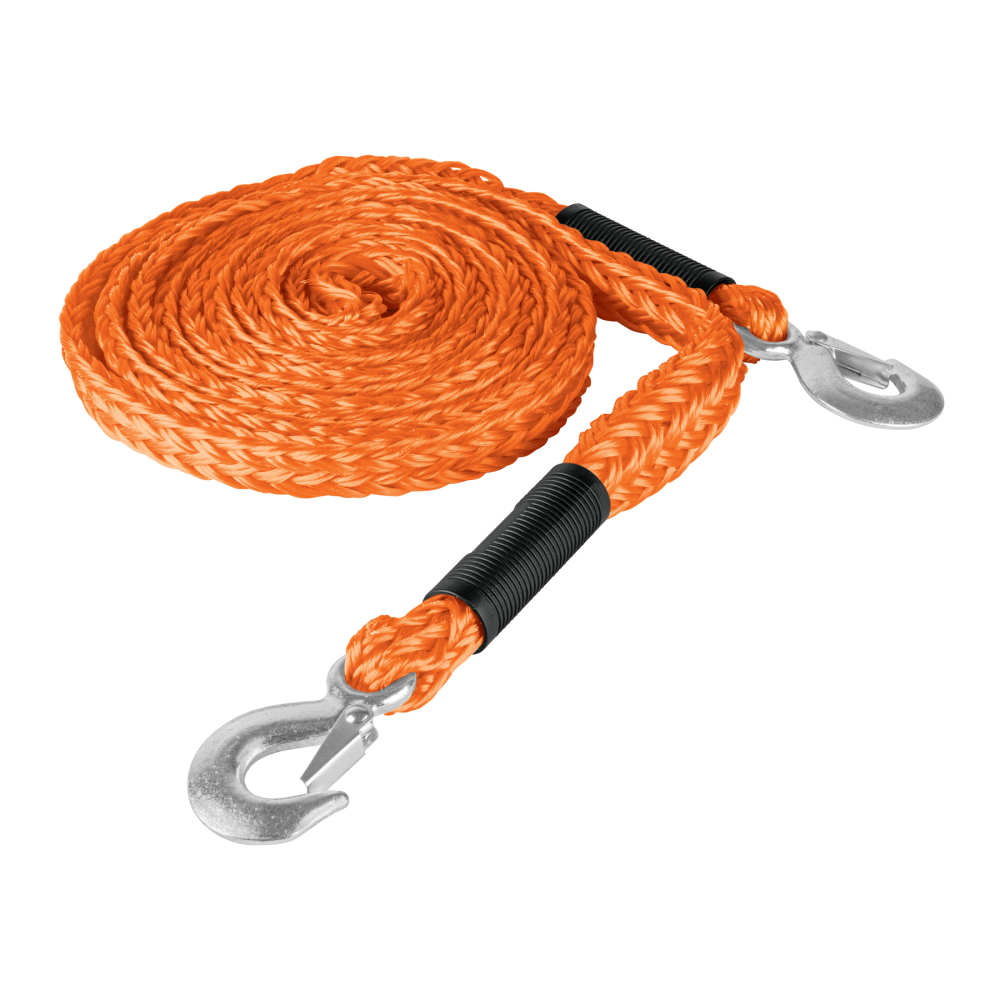 Cuerda con ganchos para remolque, 27 mm x 4.5 m, TRUPER CREM-7/8X45