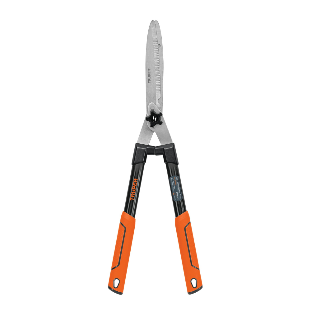 Tijera poda 60 cm filo dentado mango ovalado acero c/grip TE-19S