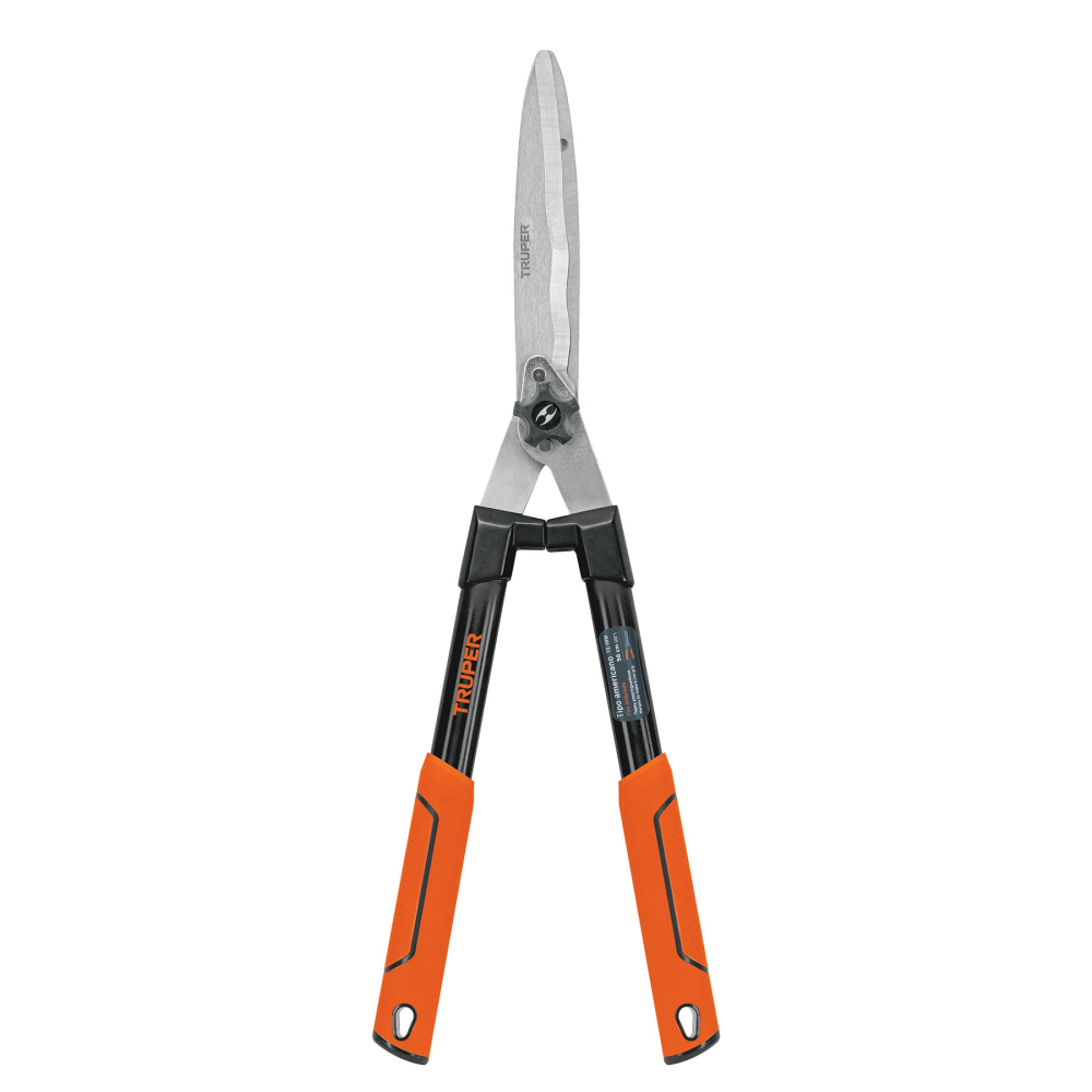 Tijera poda 60 cm filo ondulado mango ovalado acero c/grip TE-19W