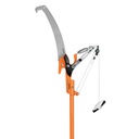 Cortador de ramas altas mango telescópico 3.6 m fibra vidrio TR-82M-F