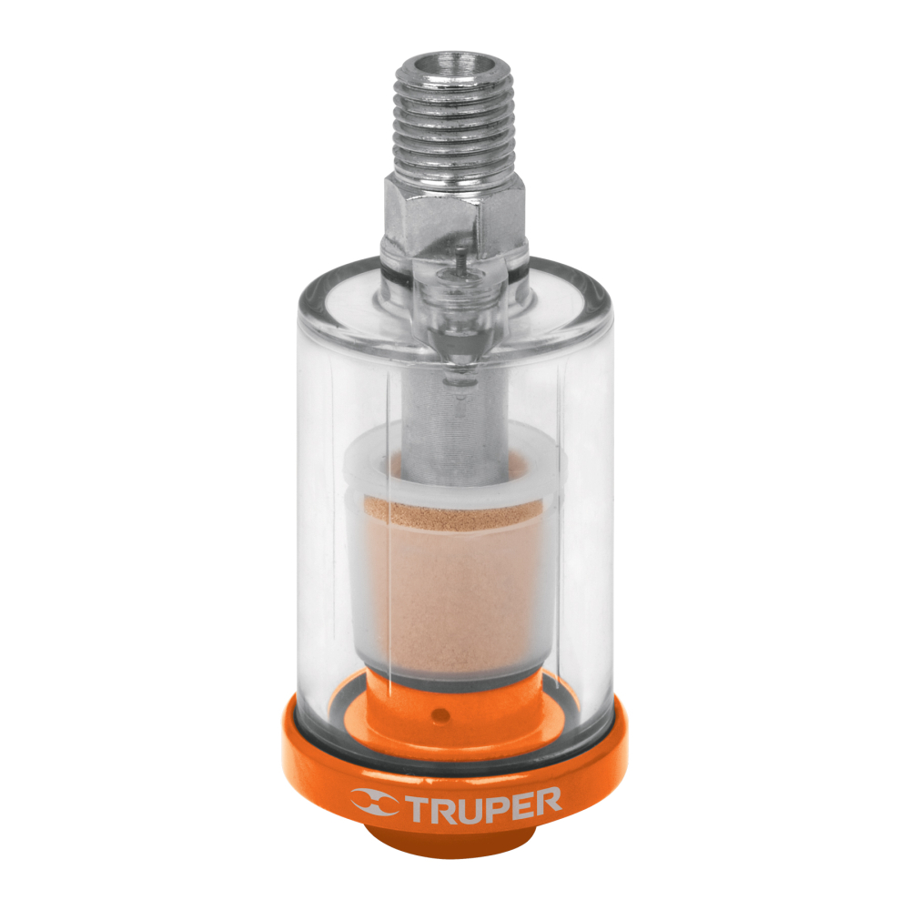 Filtro separador de agua y aceite, cuerda 1/4' NPT, TRUPER FISE