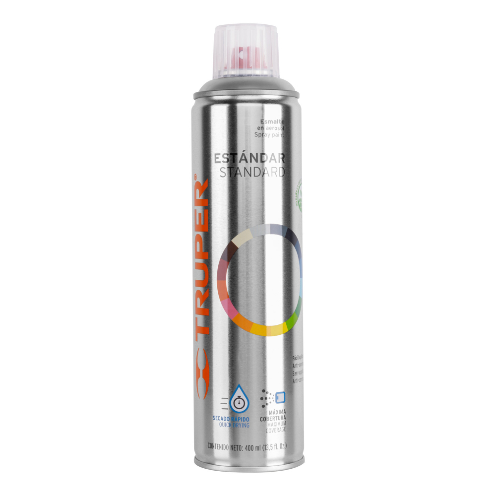 Pintura en aerosol,transparente brillante,bote esbelto,400ml PA-TR