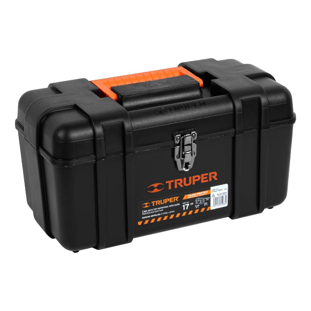 Caja para herramienta 17' industrial con broches metálicos CHP-17X