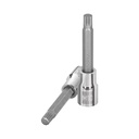 Dado punta larga bristol M10, cuadro 1/2', TRUPER D-1210-BL