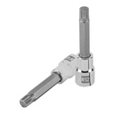 Dado punta larga bristol M12, cuadro 1/2', TRUPER D-1212-BL