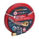 Manguera 1/2' super reforzada 4 capas 15 m conexiones metal MAN-15X1/2X