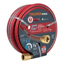 Manguera 1/2' super reforzada 4 capas 25 m conexiones metal MAN-25x1/2X