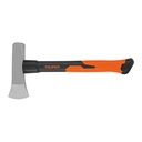 Hacha para rajar madera 3 lb, mango fibra de vidrio 16' TJ-3H
