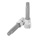 Dado punta larga bristol M14, cuadro 1/2', TRUPER D-1214-BL