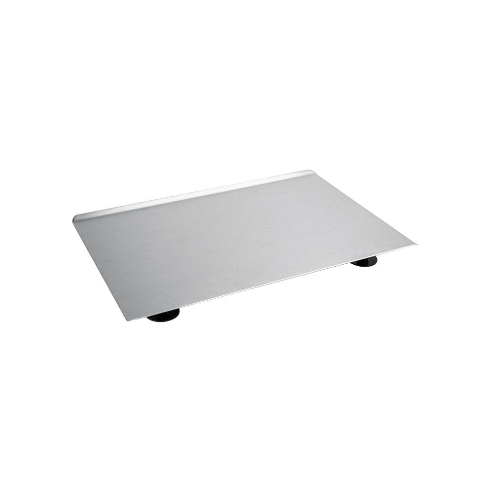 Charola de acero inoxidable para báscula electrónica, TRUPER CHA-B40