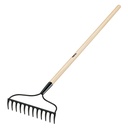 Rastrillo jardinero, 12 dientes, Pretul R-12AL-P