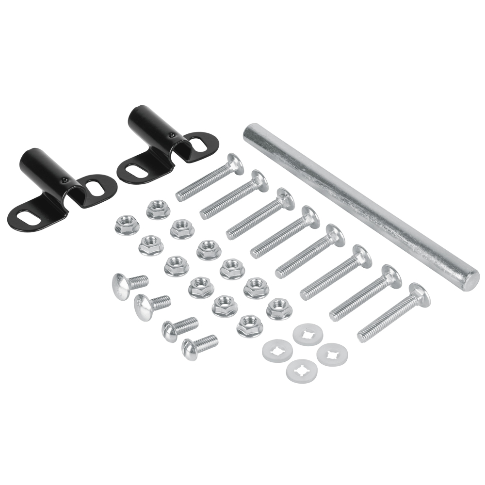 Tornillería, chumaceras y eje para carretillas grises PRETUL JT-GP