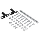 Tornillería, chumaceras y eje para carretillas grises PRETUL JT-GP