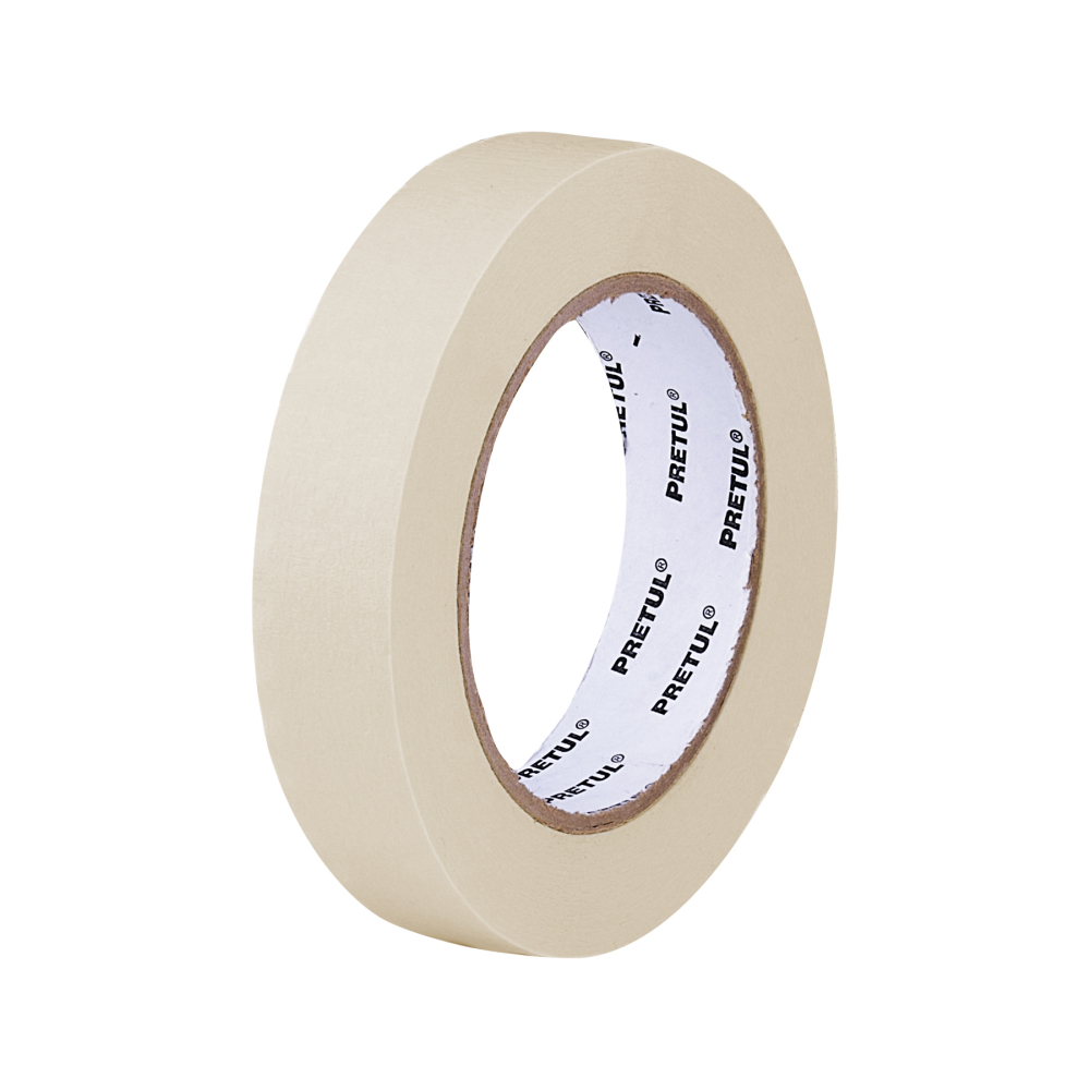 Cinta masking tape de 1' x 50 m, PRETUL MSK-1P