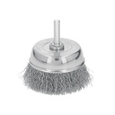 Carda de copa 2-3/4' alambre grueso para taladro, Pretul CO-3P