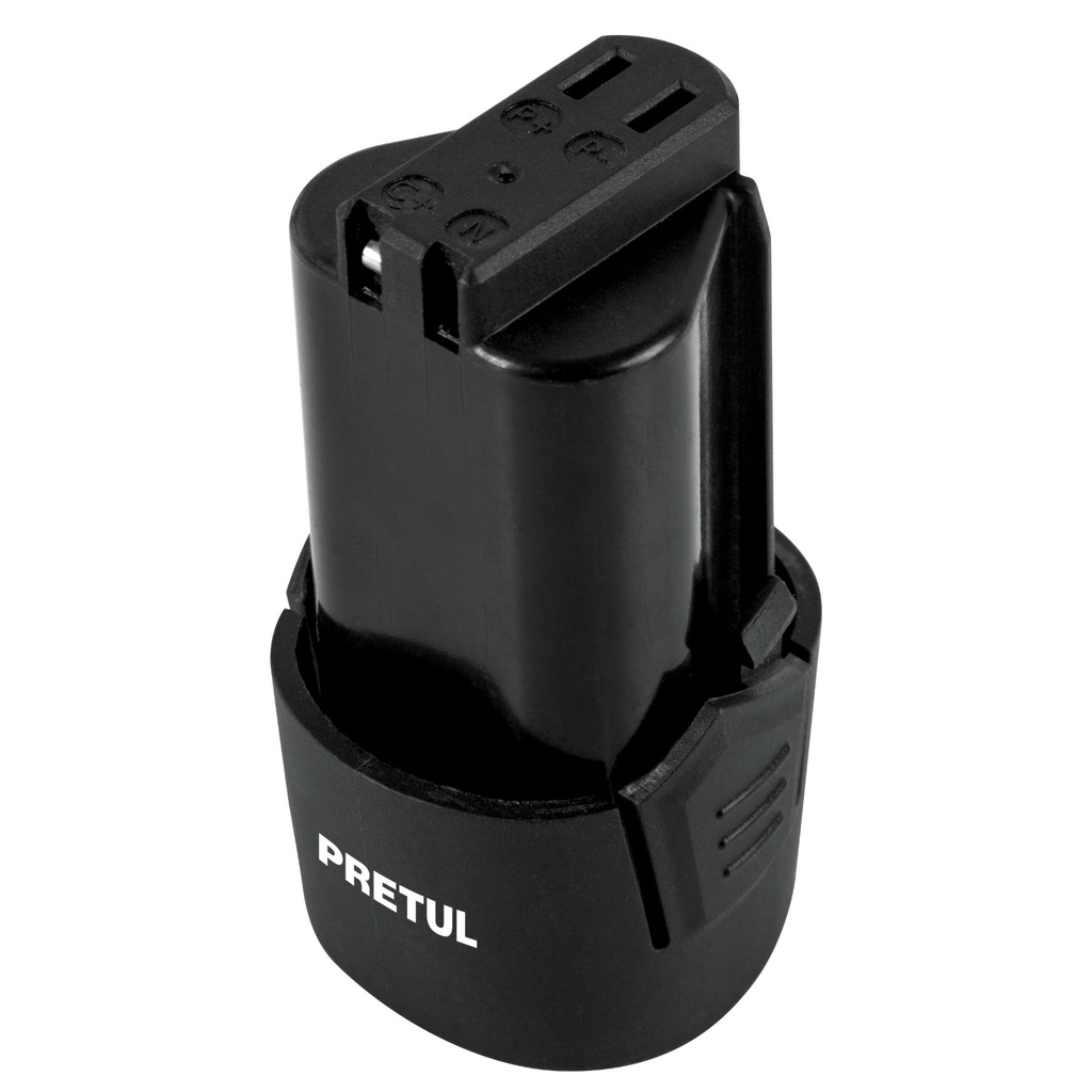 Batería ion litio, 12V, para rotomartillo ROTI-12PC, PRETUL BAT-12PCR