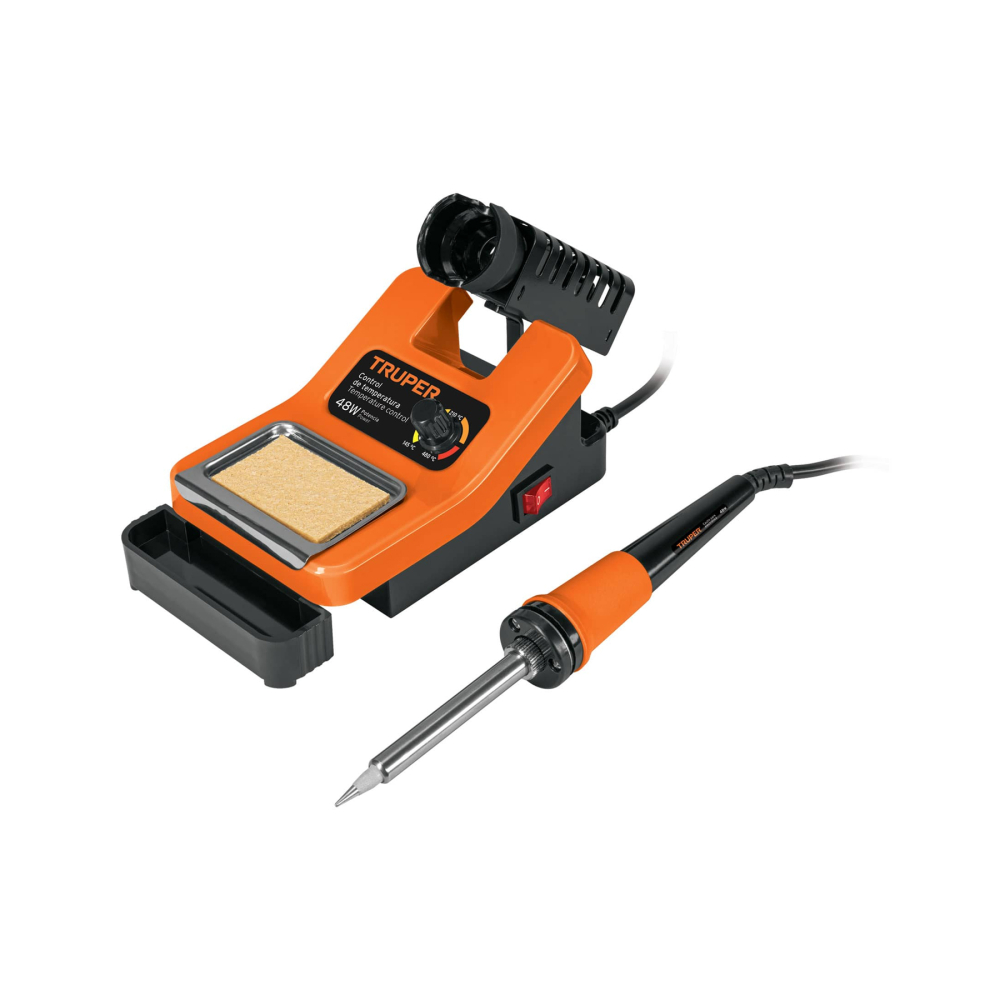 Cautín 48 W profesional para electrónica con estación CAU-48ES