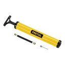 Mini bomba manual para inflar balones, 25 PSI, PRETUL BOM-BAP