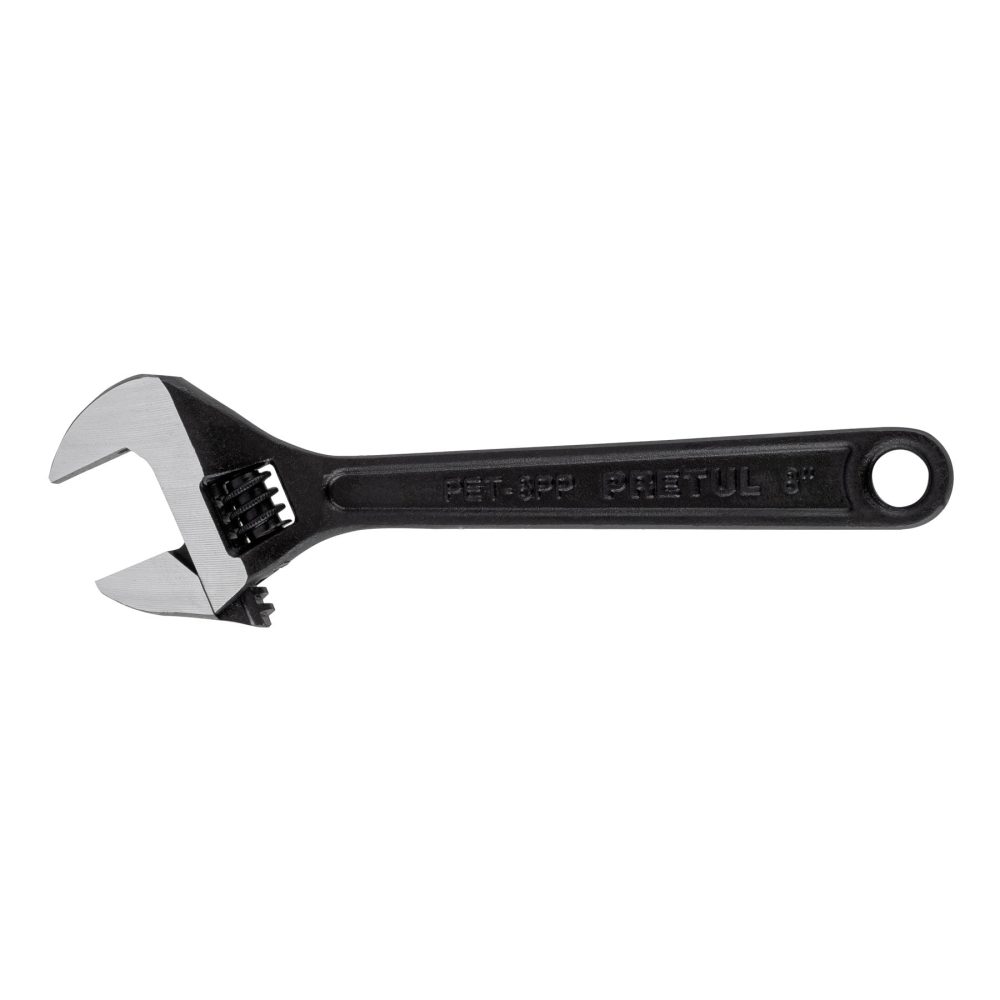Llave ajustable (perico) 8' pavonada, PRETUL PET-8PP