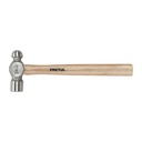 Martillo pulido de bola 24 oz mango madera, PRETUL MB-24P