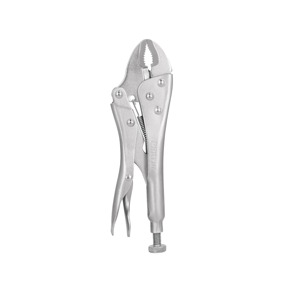 Pinza de presión 7' mordaza curva, PRETUL PP-7C