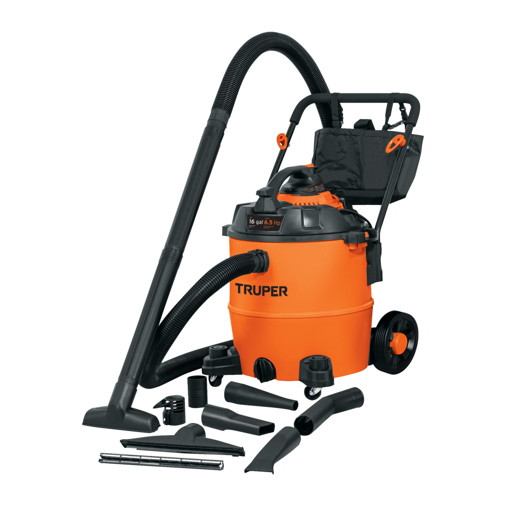 Aspiradora sólidos y líquidos, 16 gal, soplador desmontable ASP-16S