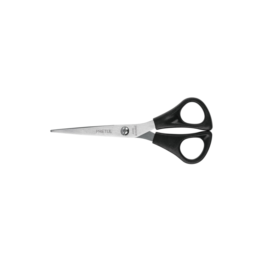 Tijera 6' para casa y oficina, de acero inoxidable, PRETUL TINOX-6R