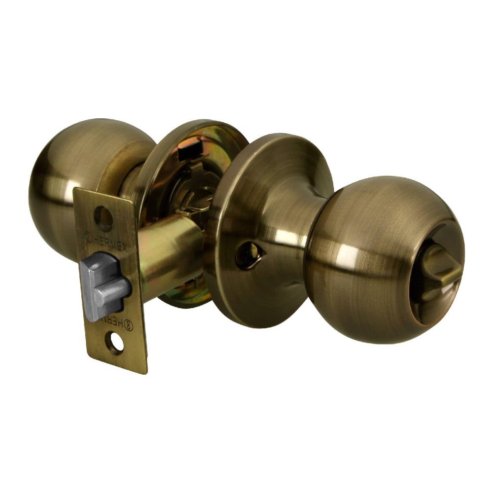 Cerradura tipo esfera, tubular, recámara, antiguo, BASIC BALT-LA-RP