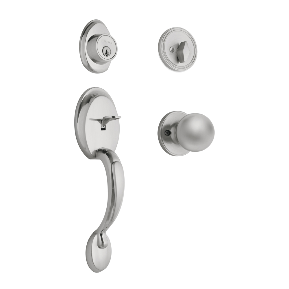 Jaladera y perilla, Berna llave-mariposa, cromo mate, BASIC CEP-31PJP