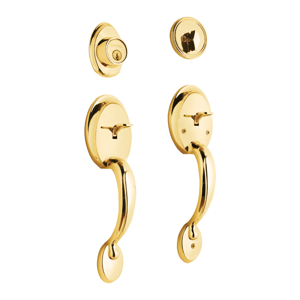 Doble jaladera y perilla, Berna mariposa, LB, BASIC CEP-11JJP