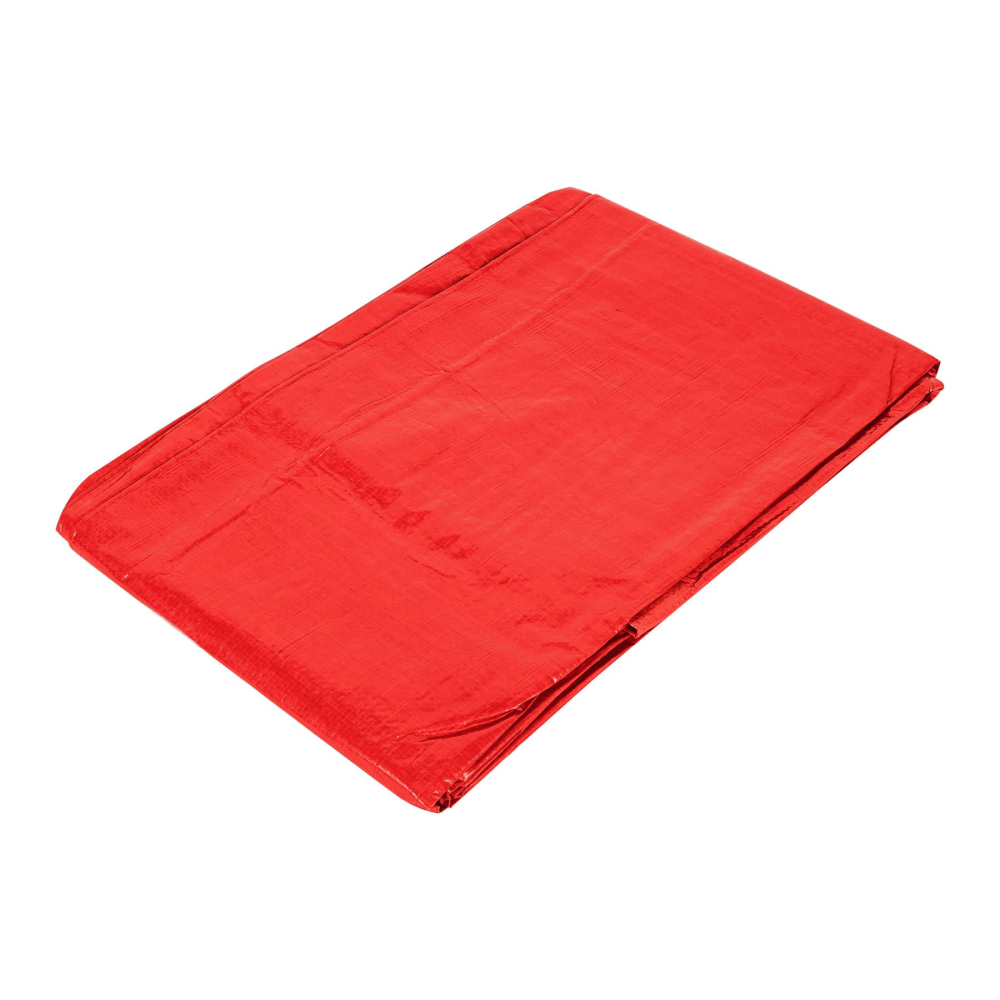 Lona de polietileno 3 x 4 m, roja, 110 g/m2, PRETUL LP-34R