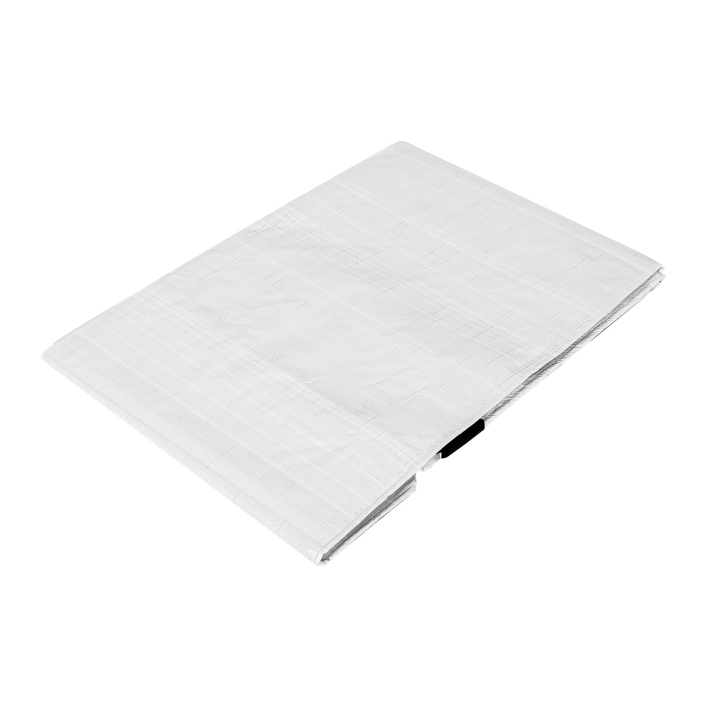 Lona de polietileno 2 x 3 m, blanca, 110 g/m2, PRETUl LP-23B
