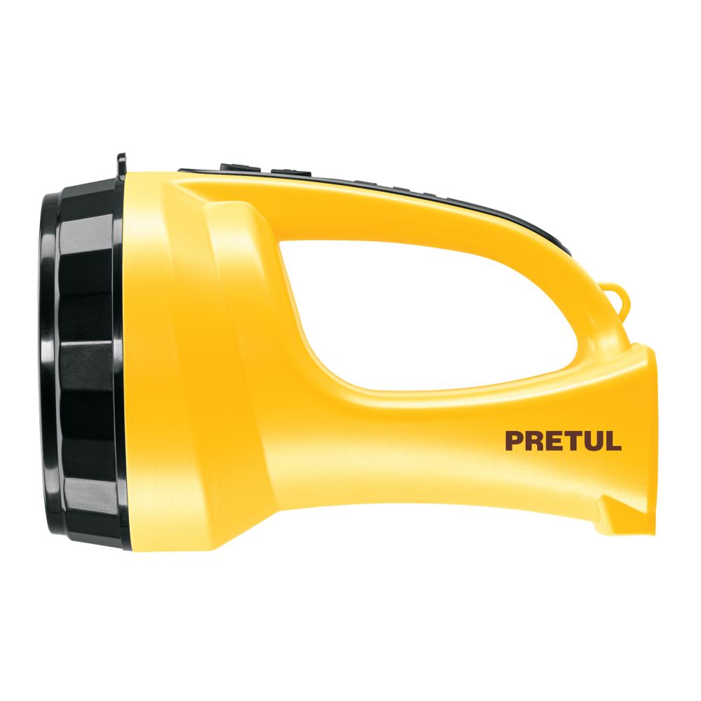 Linterna reflectora LED 260 lm, recargable, PRETUL LIRE-145P