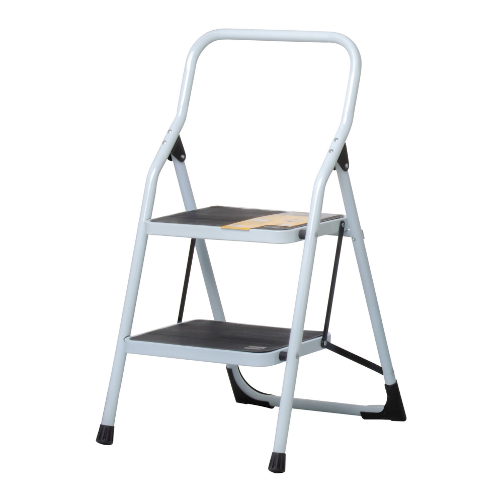 Escalera tubular, plegable, 2 peldaños, Pretul ESTU-2P
