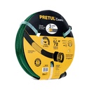 Manguera 1/2' reforzada 3 capas 10m conexiones plást, PRETUL MAN-10X1/2PR