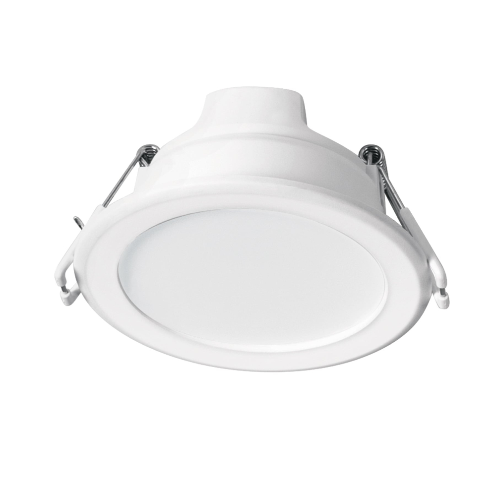 Luminario LED empotrable 5 W 6500 K, redondo, VOLTECK BASIC EMP-100LB