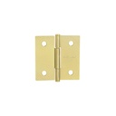 Bisagra cuadrada 2', acero latonado, cabeza plana, BASIC BC-201PP
