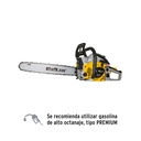 Motosierra de 45 cc a gasolina con barra de 18', PRETUL MOT-4518P