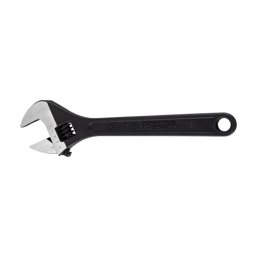 Llave ajustable (perico) 15' pavonada, PRETUL PET-15PP