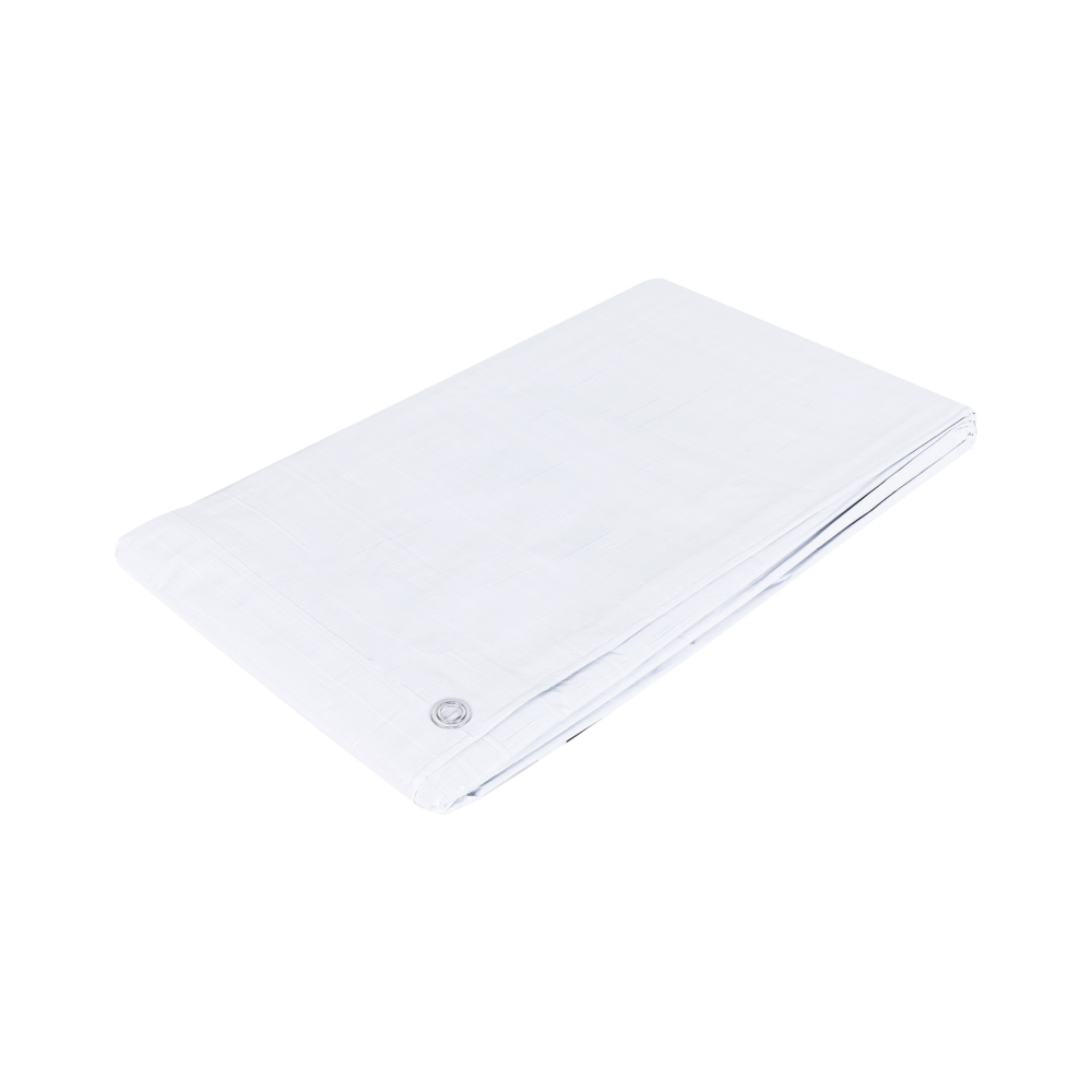 Lona de polietileno 3 x 5 m, blanca, 110 g/m2, PRETUL LP-35B